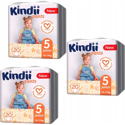 Kindii savé Junior 5 12-17 kg 20 ks +