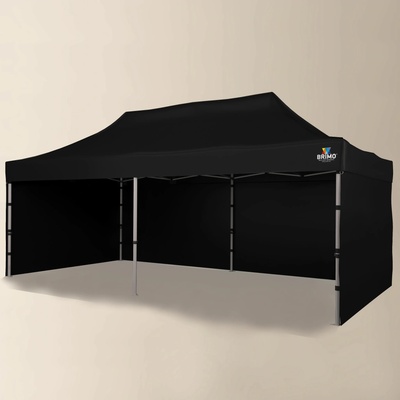 Brimo Promo stánok Premium Alu 4 x 8 m čierny