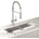 Inter Ceramic Месингов кухненски смесител icf 7561017c new - едноръкохватков, хром с изтеглящ душ (7561017c new)