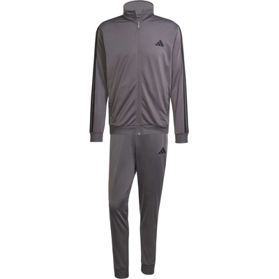 adidas sportwear basic 3 stripes tricot M tmavo sivé čierne