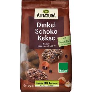 Alnatura Био бисквити от спелта и шоколад - 150 г