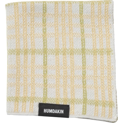 Humdakin Кърпа за съдове Humdakin Knitted в каре 28 x 28 см жълто-зелена (93-242)