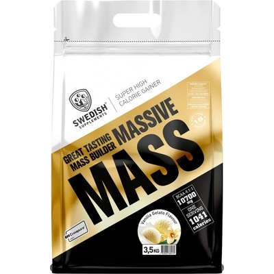 Swedish Supplements Massive Mass Gainer [3500 грама] Ванилов сладолед