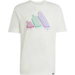 adidas Мъжка тениска Adidas Graphic Logo T-Shirt Mens - Off-white Ice