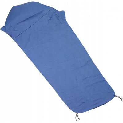 Lifeventure Cotton Sleeping Bag Liner mummy modrá