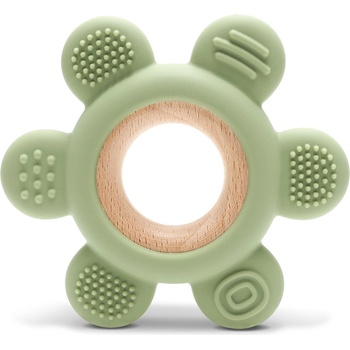 Lorelli Premium СИЛИКОНОВА ГРИЗАЛКА С БУК ЦВЕТЕ natural fresh gree (10210890004)