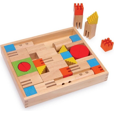 Small Foot AA2491 SADA STAVEBNÍCH KOSTEK FINJA