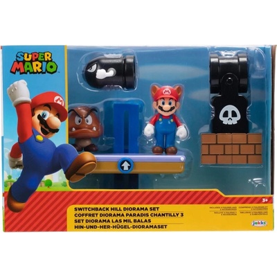 NINTENDO SUPER MARIO 2,5' SWITCHBACK HILL DIORAMA