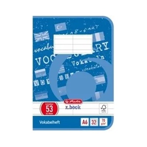 Herlitz A6 32-странична смесена цветна речникова книжка 00413682 (00413682)