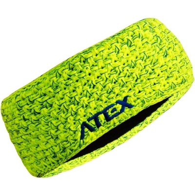 Atex Knit pletená neon žlutá melange