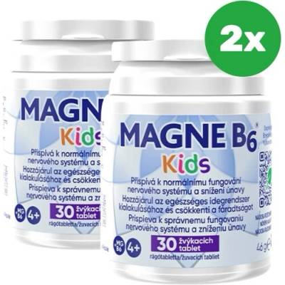 MAGNE B6 Kids 2x 30 žuvacích tabliet