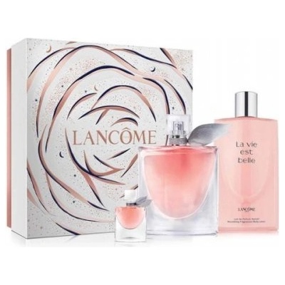 Lancome Lancome La Vie Est Belle - Подаръчен комплект за жени парфюм EDP 100 мл + лосион за тяло 50 мл + парфюм ЕДП 10 мл