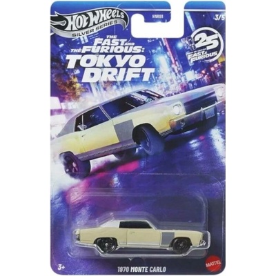 Mattel Hot Wheels Silver Series Fast and Furious Tokio Drift 1970 Monte Carlo