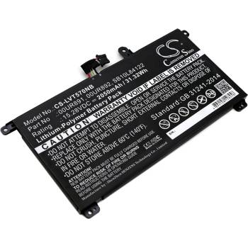 VHBW Батерия за Lenovo Thinkpad T570 / T580 / P51S / P52S, вътрешна, 2050 mAh (800115682)