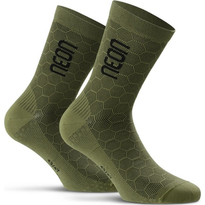 Neon ponožky NEON 3D Camo Black