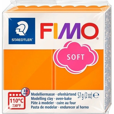 Fimo Soft Modelovacia hmota 57 g polymérová mandarinková