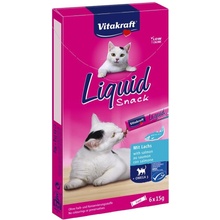 Vitakraft Cat Liquid Omega 3 losos 6 x 15 g