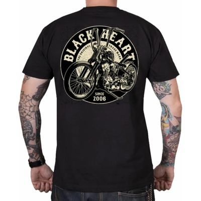 Black heart мъжка тениска black heart - chopper king - ЧЕРЕН - 9922