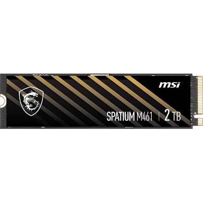 SPATIUM M461 2TB NVMe M. 2 PCIe 4.0 x4 5000/4200MB/s, 680K/880K IOPS, Phison E21T, 3D NAND, 450TBW, 1.5M MTBF, TRIM, LDPC, S. M. A. R. T (M461)