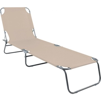 Linder Exclusiv Záhradné polohovacie lehátko Béžové