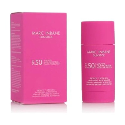 MARC INBANE Sunstick SPF50 слънцезащитен стик 15 g нюанс růžová унисекс