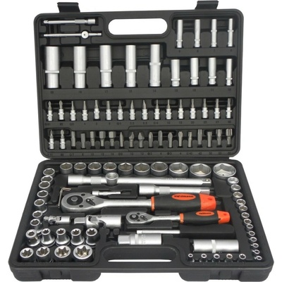 Gola sada 1/4" a 1/2", na hobby použitie, 108 dielov GEKO G10151