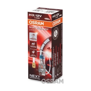 Osram Night Breaker Laser H3 PK22s 12V 55W 64151NL