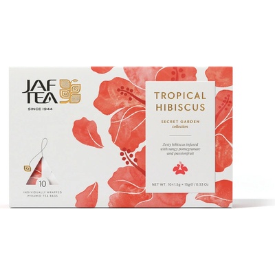 JAFTEA Secret Garden Tropical Hibiscus 10 x 1,5 g