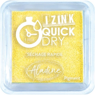 Aladine Razítkovací polštářek Izink Quick Dry pastelově žlutá