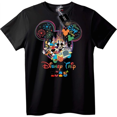 NOONEBRAND Тениска Disney Пътешествие 2025 - 2XL, White