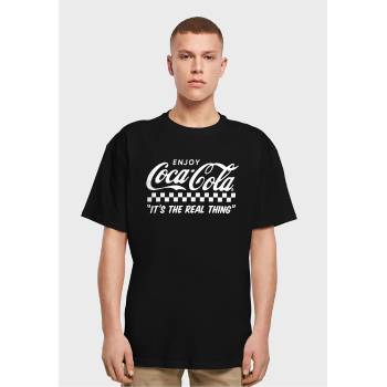 MERCHCODE Тениска Coca Cola Enjoy Coke Oversize Tee black XXLUB-MC1058-00007 - , размер S