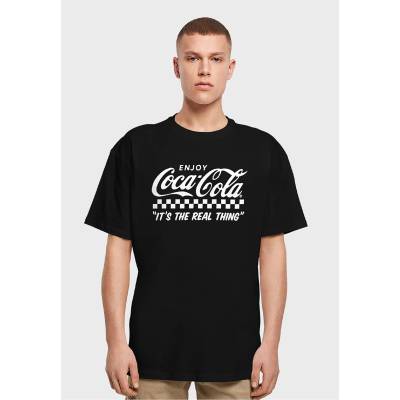MERCHCODE Тениска Coca Cola Enjoy Coke Oversize Tee black XXLUB-MC1058-00007 - , размер S