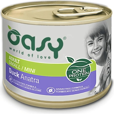 Oasy One Protein Adult Small/Mini Duck 200 g