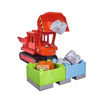 PlayBig Bloxx Bořek Stavitel Max červený buldozer