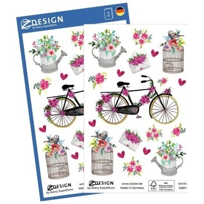 Avery Z-Design dekorativní etikety přivítání jara