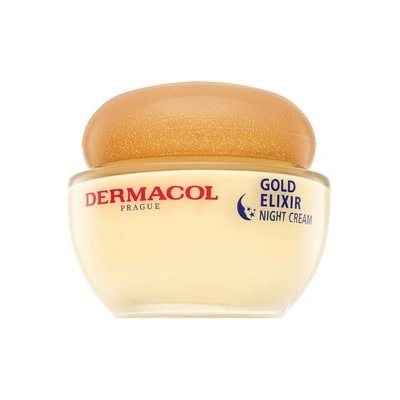 Dermacol Gold Elixir Rejuvenating Caviar Night Cream нощен серум за лице срещу бръчки 50 ml