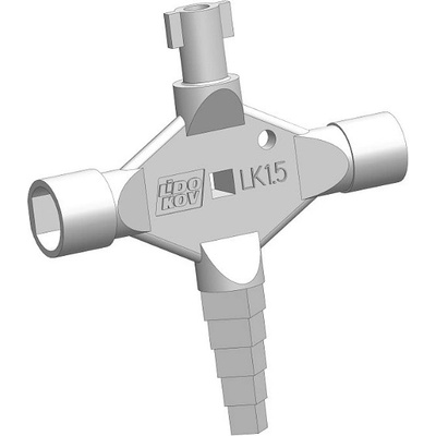 Klíč víceúčelový LK1.5-E Slitina ZNAl 032 01.373.E