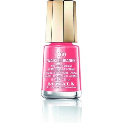 Mavala Minicolor Nail Care Lak na nechty Waikiki Orange 169 5 ml