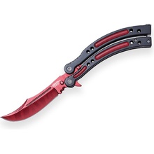 JKR COUNTER STRIKE GO BUTTERFLY KNIFE BLADE 10cm. JKR0538