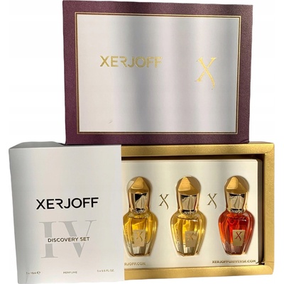 Xerjoff Discovery Set Xerjoff Pikovaya Dama parfém 15 ml + Xerjoff La Capitale parfém 15 ml + Xerjoff More than Words parfémovaná voda 15 ml