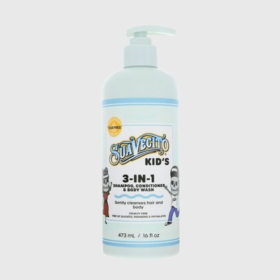 Suavecito Kids 3in1 dětský sprchový gel a šampon 473 ml