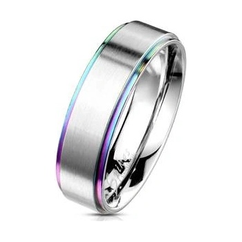 Šperky4U OPR0101 Dámský snubní ocelový prsten OPR0101 6