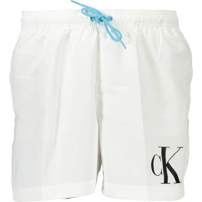 Calvin Klein Мъжки бански calvin klein, 2xl, Бял (km0km00890_biycd)