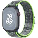 Remienky k inteligentným hodinkám Apple Watch 45mm Bright Green/Blue Nike Sport Loop MTL43ZM/A