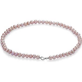 Image 1 of Swan Колие със сладководни розови перли 7-8 мм R8L46NP Swan