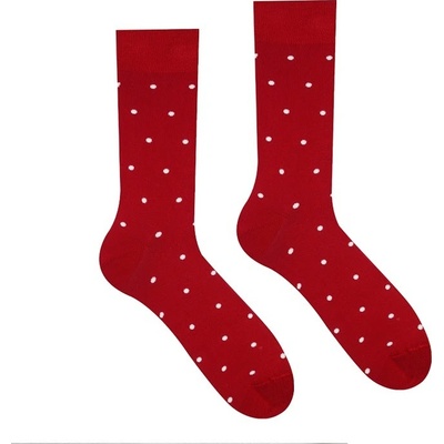 Hesty Socks Bordový Gentleman Červená