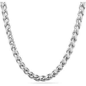HARAHU Мъжка верижка SC-22872 - Сребърна / 3mm / 60cm KP22872