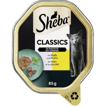 Sheba Classics Chicken and Beef пастет за котки с телешко и пилешко месо 85gr