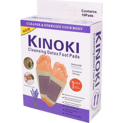 TifanTEX Detoxikačné náplasti na nohy Kinoki s Levanduľou 10ks