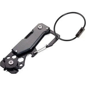 TROIKA Ключодържател Troika-TOOLINATOR, черен (KTL25/TI)